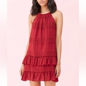 La Vie by Rebecca Taylor mini ruffle tiered dress